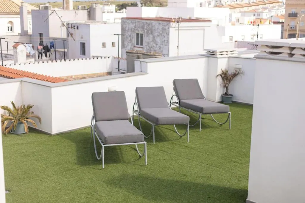 Atico Superior Con Terraza Vistas Jacuzzi Y Wifi - Poniente Penthouse Apartment Tarifa